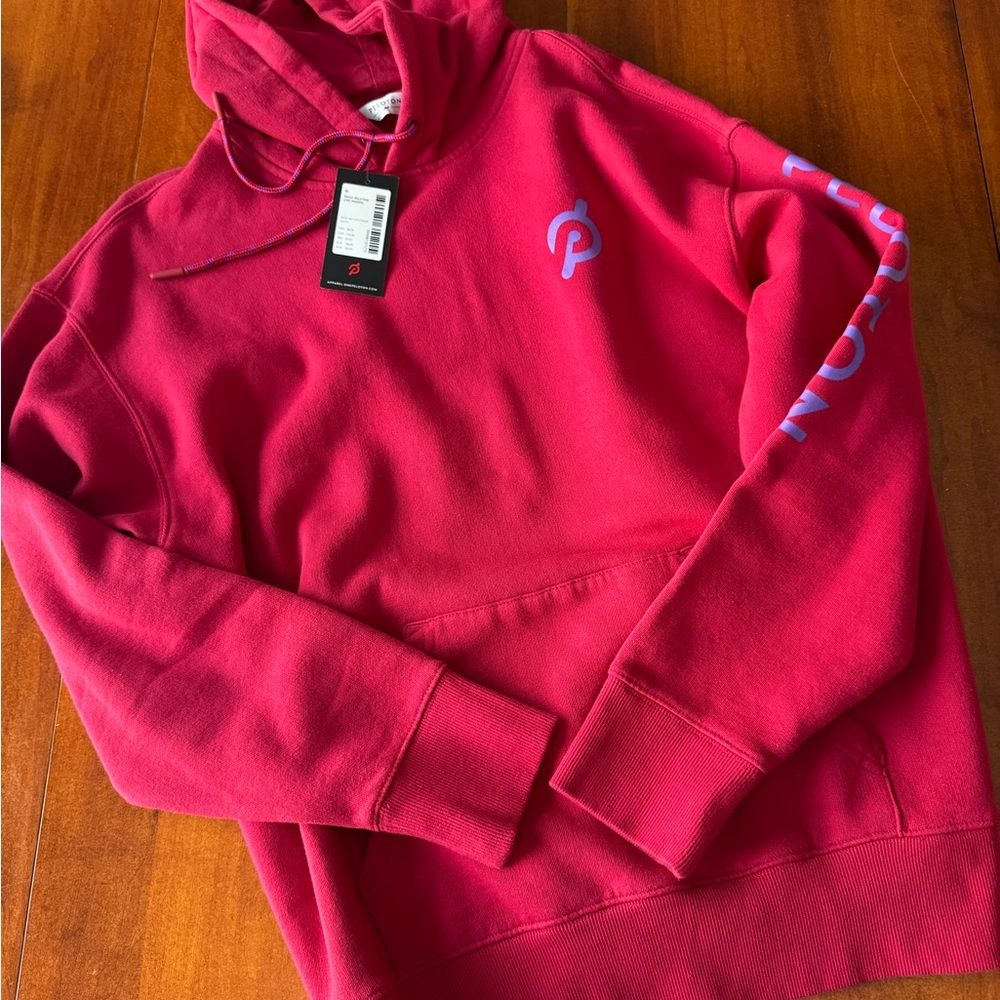 Peloton Red Hoodie new